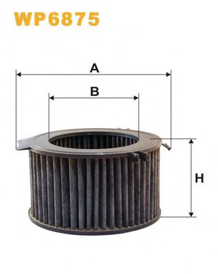 ФІЛЬТР ПОВІТРЯ HENGSTFILTER арт. WP6875