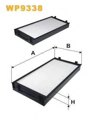 ФІЛЬТР ПОВІТРЯ FEBIBILSTEIN арт. WP9338