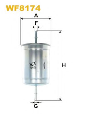 ФІЛЬТР ПАЛИВА HENGSTFILTER арт. WF8174