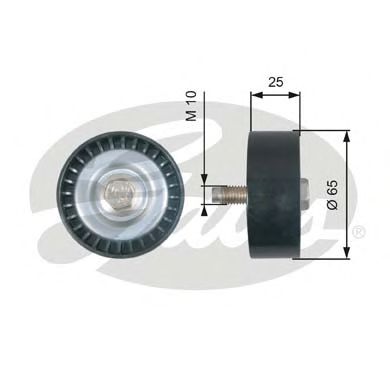 Паразитний / провідний ролик, поліклиновий ремінь OPTIMAL арт. T36322