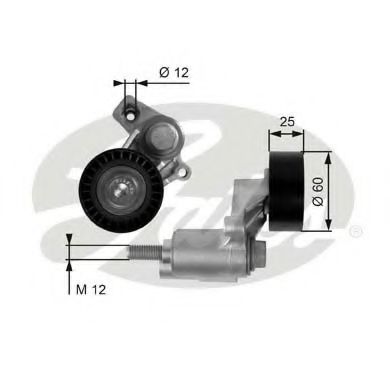 Роликовий модуль натягувача ременя FEBIBILSTEIN арт. T38235