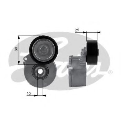 Роликовий модуль натягувача ременя OPTIMAL арт. T38236