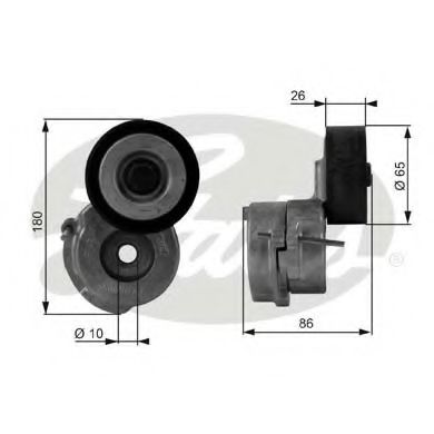 Натяжник ременя генератора DAYCO арт. T38440