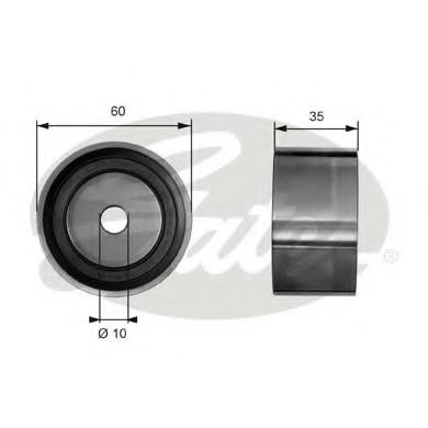 Ролик модуля натягувача ременя FEBIBILSTEIN арт. T41040