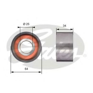 Фото - Натяжний ролик Fiat 2,0/2,5D/Td GATES - T41234