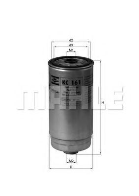 Фільтр паливний UFI арт. KC161