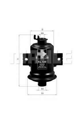 KL139     (MAHLE) JAPANPARTS арт. KL139