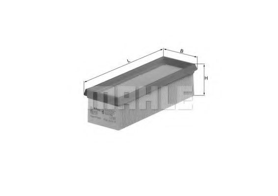 Повітряний фільтр BLUEPRINT арт. LX788