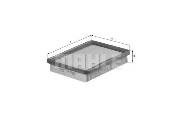 a_Фільтр повітряний Mahle Hyundai BLUEPRINT арт. LX920