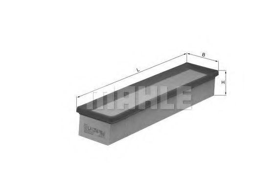 Фiльтр повiтряний BLUEPRINT арт. LX1258