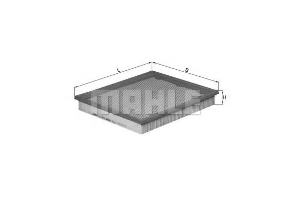 Фільтр повітряний BLUEPRINT арт. LX1272