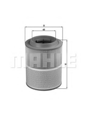 Повітряний фільтр FEBIBILSTEIN арт. LX1072