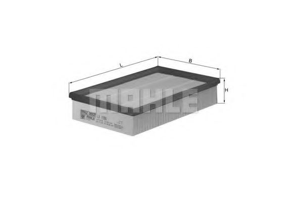 Фільтр повітряний BLUEPRINT арт. LX1596