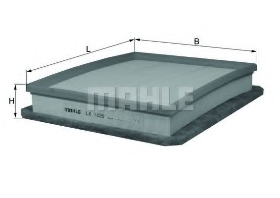 Фільтр повітряний Astra H 1.3/1.7 CDTI 04-/ G 2.0/2.2 DTI 99-05 (з передфільтром) COMLINE арт. LX1826