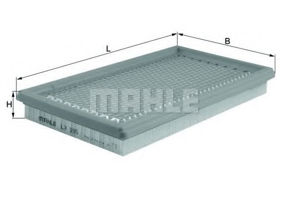 Фільтр повітряний BLUEPRINT арт. LX595