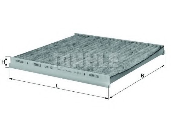 Фільтр салону BLUEPRINT арт. LAK131