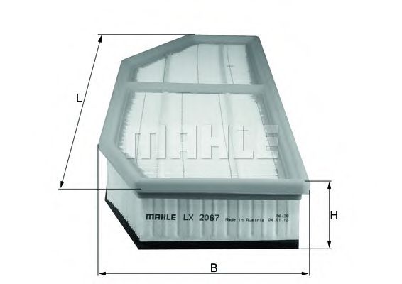 Фільтр повітряний SOFIMA арт. LX2067