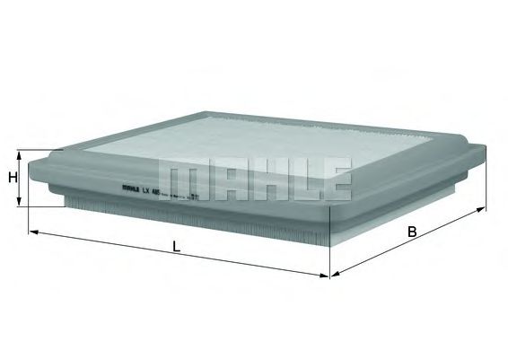 LX485     (MAHLE) BLUEPRINT арт. LX485