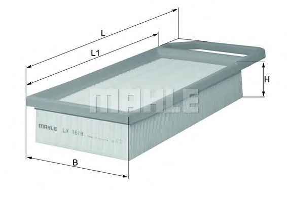 Фiльтр повiтряний FEBIBILSTEIN арт. LX1619