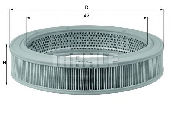 Фільтр повітря FILTRON арт. LX208