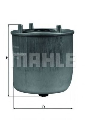 Фільтр паливний 1.6TDCi Connect 13-/Focus 11- HENGSTFILTER арт. KL780