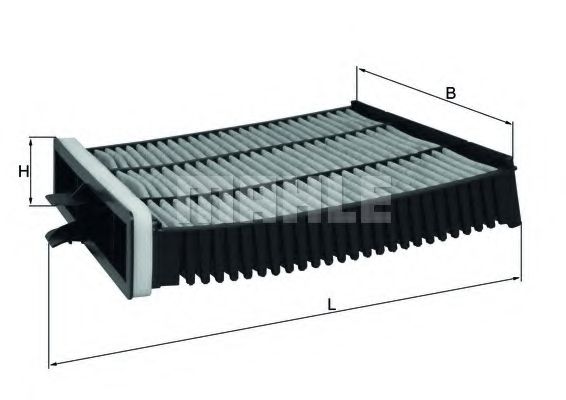 Фільтр салону CORTECO арт. LAK227