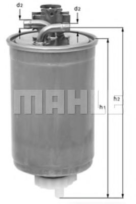 Паливний фільтр DENCKERMANN арт. KL476