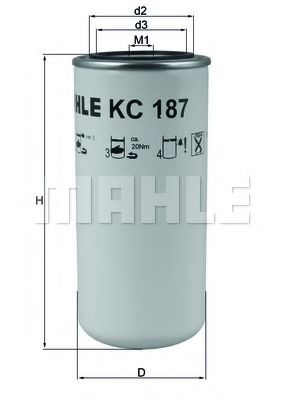 KC187     (MAHLE) FEBIBILSTEIN арт. KC187