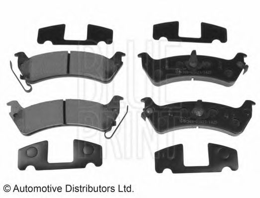 BLUE PRINT JEEP гальмівні колодки задні Grand Cherokee 91- ABE арт. ADA104215