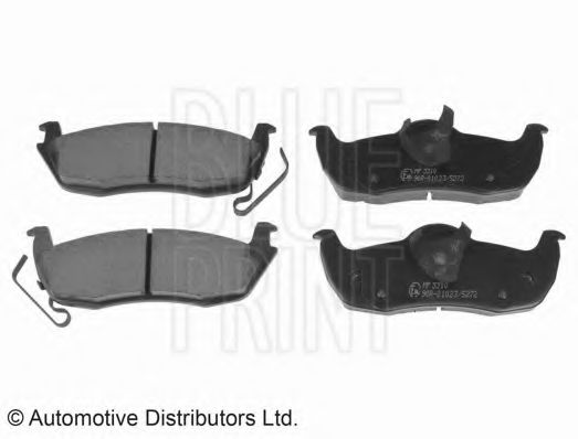 BLUE PRINT JEEP гальмівні колодки задн.Grand Cherokee 05- JAPANPARTS арт. ADA104220