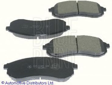 BLUE PRINT MITSUBISHI гальмів.колодки передн.L200 96- ABS арт. ADC44268