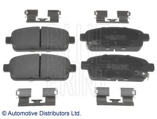 BLUE PRINT OPEL гальмів.колодка задн.Astra J,Mokka,Zafira,Chevrolet Cruze 09-  арт. ADG042123