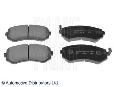 BLUE PRINT NISSAN гальмівні колодки передн.Almera -00, Patrol 2,8/3,0 97- METELLI арт. ADN142108