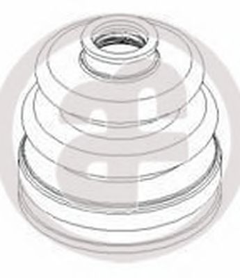 Пильовик ШРКШ зовн. QASHQAI/X-TRAIL/MURANO 03-13