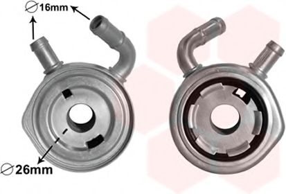 Радіатор оливи RENAULT арт. 43003611