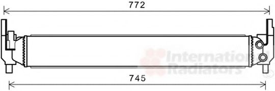 Радіатор охолодження NRF арт. 03002346