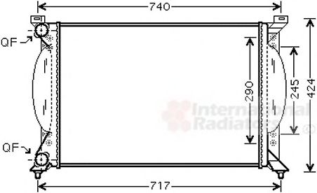 Радіатор охолодження AVAQUALITYCOOLING арт. 03002201