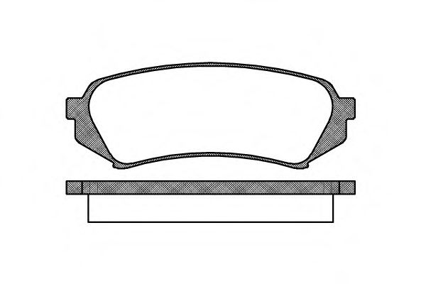 Гальмівні колодки зад. Toyota Land Cruiser 98-07 (sumitomo) ICER арт. P606300