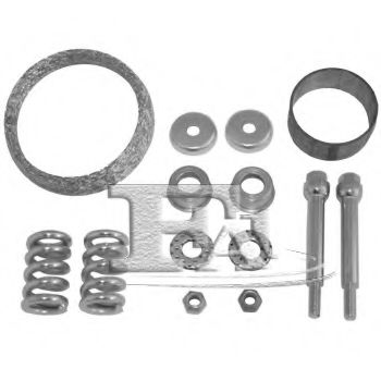 FISCHER CITROEN К-т кріплення приймальної труби Jumper 2,8HDi 02-