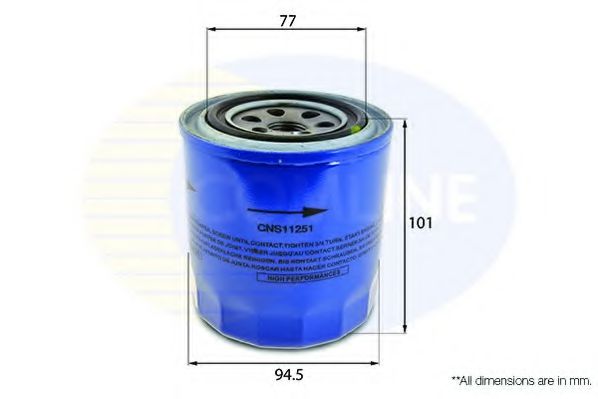 CNS11251 Comline - Фільтр оливи ( аналогWL7123/OC140 ) CLEANFILTERS арт. CNS11251