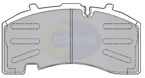 CBP9062K Comline - Гальмівні колодки до дисків TRW арт. CBP9062K