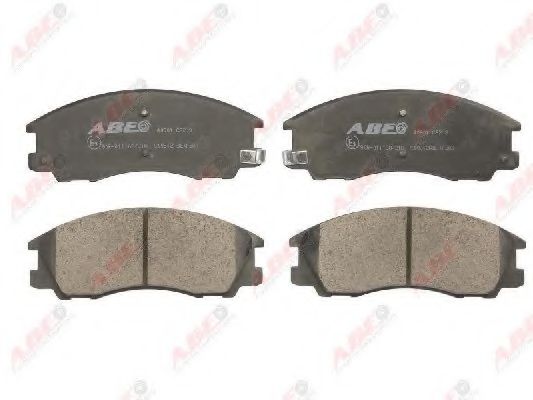 Гальмівні колодки, дискові BREMBO арт. C10512ABE