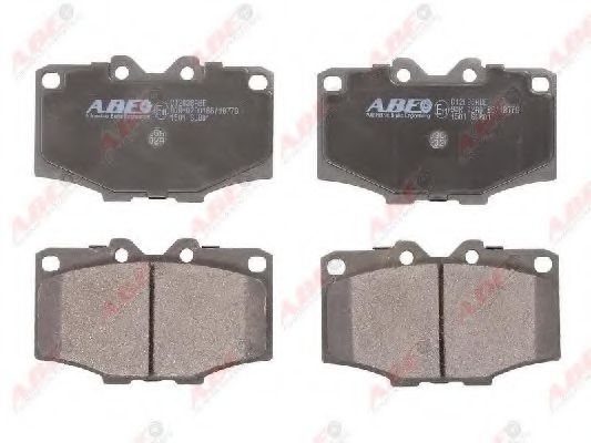 Гальмівні колодки, дискові BREMBO арт. C12036ABE