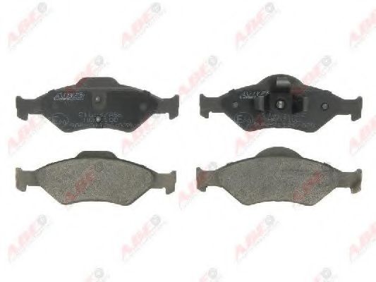 Гальмівні колодки, дискові BREMBO арт. C1G037ABE