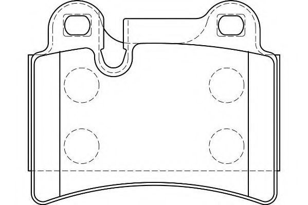 Тормозные колодки Wagner BREMBO арт. WBP24097A