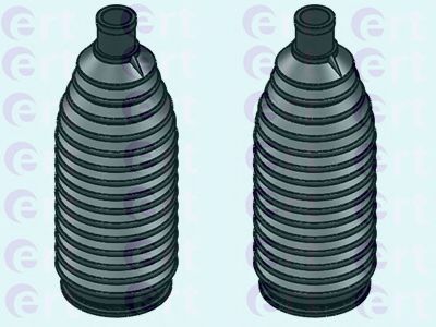 ERT NISSAN комплект пильовиків рульової рейки 12.5*55*200 Almera 00-, Primera 02-