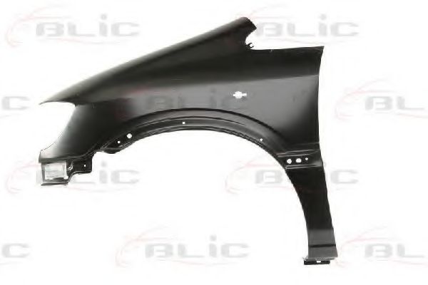 Переднє крило Лів (з отвором для покажчика повороту, оцинкован, сертифікат CZ) OPEL ZAFIRA A 04.99-06.05