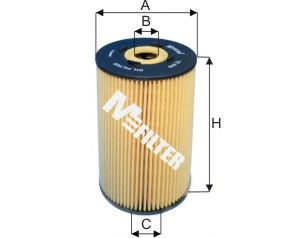 Фільтр масла MB OM314/364 77- BOSCH арт. TE606