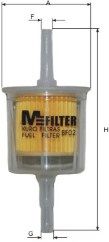 Фільтр паливний Citroen, Ford, Suzuki (вир-во M-filter) UFI арт. BF02