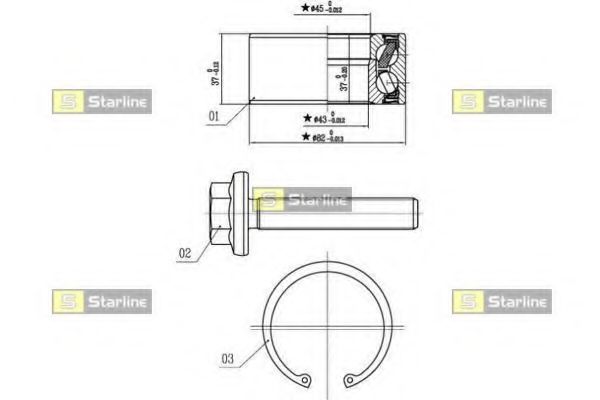 Підшипник колісний FEBIBILSTEIN арт. LO01356